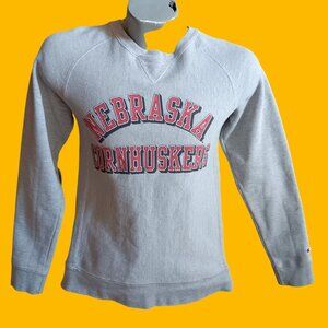 XS Vintage Sweatshirt Nebraska Cornhuskers Huskers Reverse Weave Champion 90s